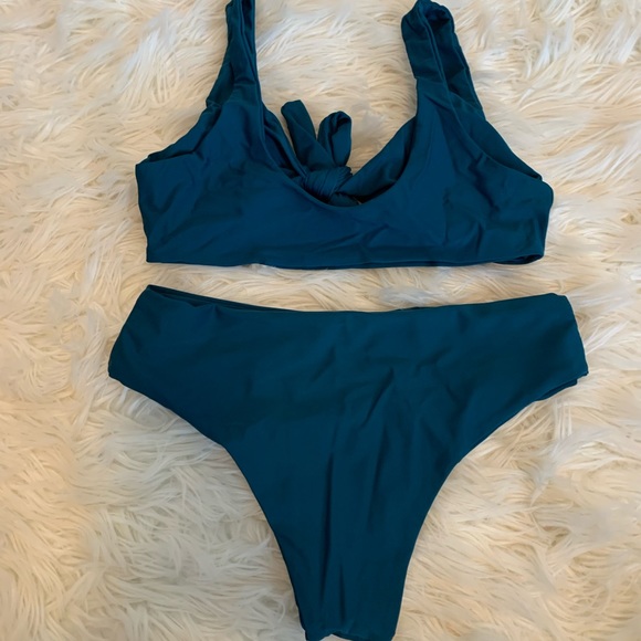 Blue/Green Bikini Set - Picture 2 of 3